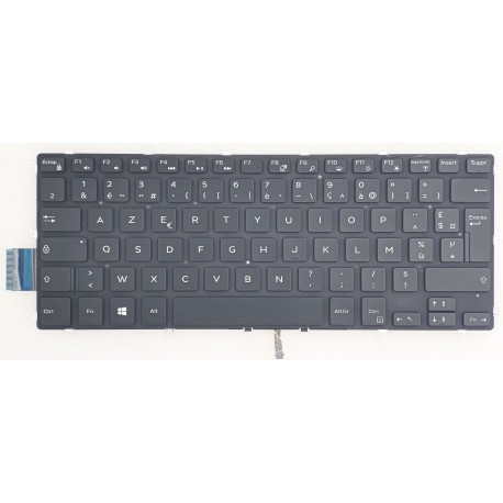 CLAVIER AZERTY RETROECLAIRE DELL VOSTRO 5471 5468 Inspiron 7580 - 0CP6P7 CP6P7