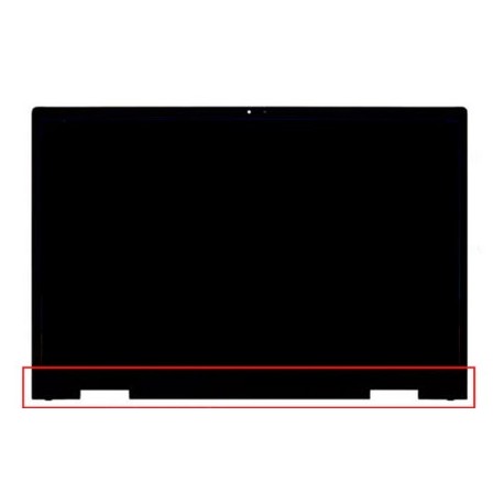 DALLE TACTILE + CADRE NOIR HP ENVY X360 15-EE, 15-ED, 15T-ED, 15Z-EE, 15M-EE - Gar 6 mois