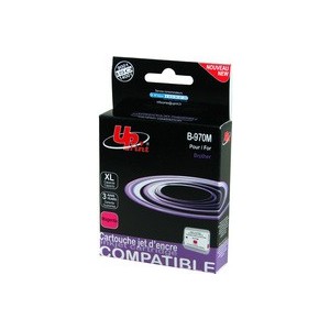 CARTOUCHE BROTHER MAGENTA COMPATIBLE LC1000M/LC970M