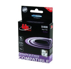 CARTOUCHE BROTHER NOIRE COMPATIBLE LC1100BK/LC980BK 