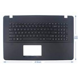 CLAVIER AZERTY NEUF + COQUE + TOUCHPAD ASUS X751 - 90NB0821-R31FR0, 90NB08D1-R31FR0