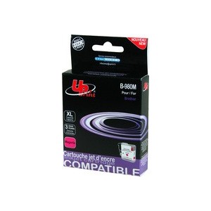 CARTOUCHE BROTHER MAGENTA COMPATIBLE LC1100M/LC980M -