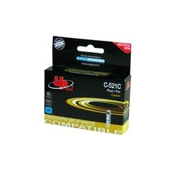 CARTOUCHE CANON Cyan Pixma Compatible CLI-521C - 10.5ML - avec puce