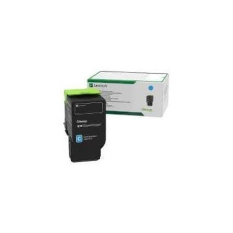 TONER CYAN LEXMARK CX622,...