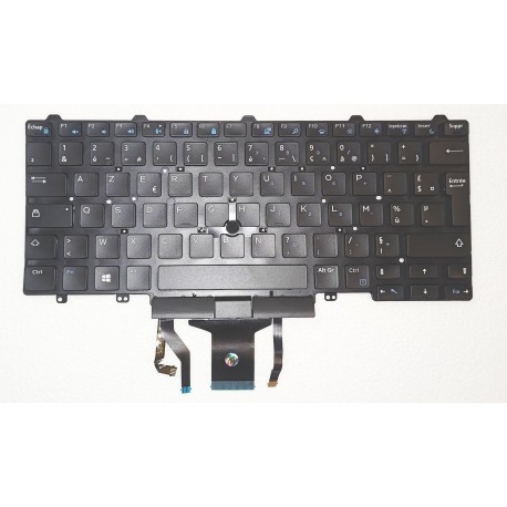 CLAVIER AZERTY RETROECLAIRE...