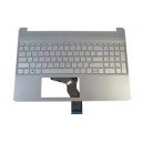 CLAVIER AZERTY + COQUE Natural Silver HP 15s-EQ, 15s-FQ - M17184-051