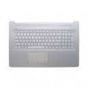 CLAVIER AZERTY + COQUE SILVER hp 17-ca 17-by - M01206-051 Sans lecteur ODD