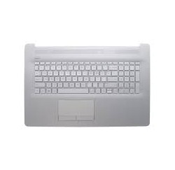 CLAVIER AZERTY + COQUE SILVER hp 17-ca 17-by - M01206-051 Sans lecteur ODD