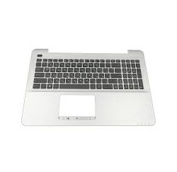 CLAVIER AZERTY NEUF + COQUE ASUS X555, X555LD - Blanc - 90NB0629-R31FR0