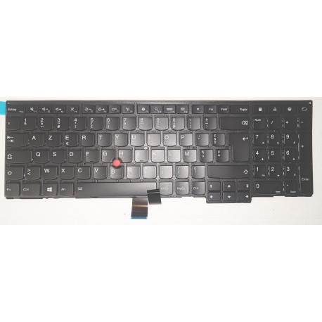 CLAVIER AZERTY RETROECLAIRE IBM ThinkPad W540 - 0C44963, 04Y2398