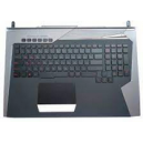 CLAVIER AZERTY RETROECLAIRE + COQUE ASUS ROG G752VM - 90NB09X1-R30080