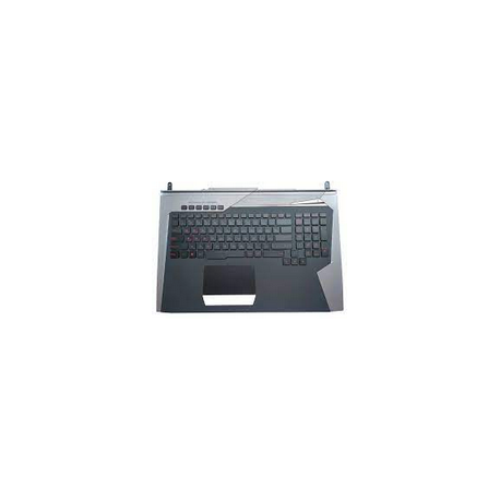 CLAVIER AZERTY RETROECLAIRE + COQUE ASUS ROG G752VM - 90NB09X1-R30080