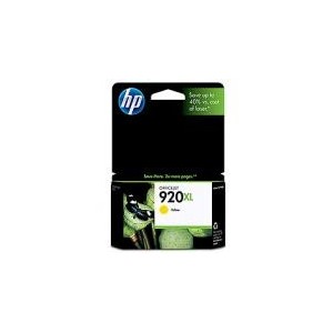 CARTOUCHE HP JAUNE OFFICEJET 6000/6500/7000 - N°920XL - 700 pages - CD974A