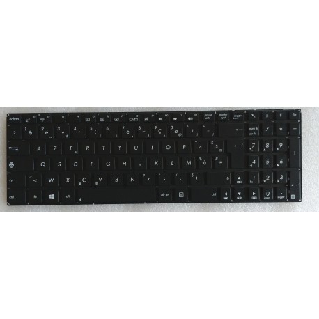 CLAVIER AZERTY NEUF ASUS R556YI - Noir