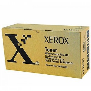 TONER XEROX NOIR WORKCENTRE M15/PRO412 - 6000 PAGES - 106R00586