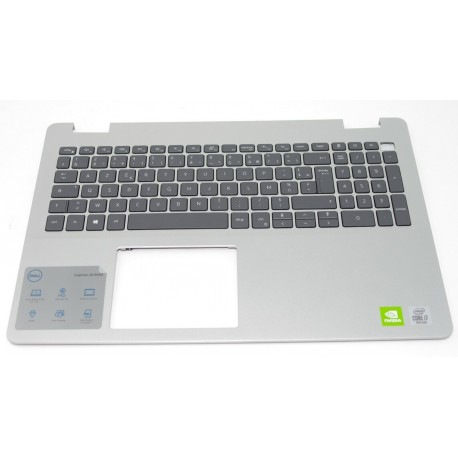 CLAVIER AZERTY RETROECLAIRE + COQUE SILVER DELL Inspiron 5593 - 7G0RN 5T3V7 07G0RN+05T3V7