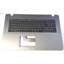 CLAVIER AZERTY NEUF + COQUE ASUS X705UA - 90NB0EV2-R35FR0 Argenté