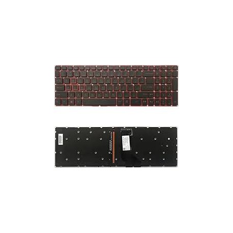 CLAVIER AZERTY RETROECLAIRE...