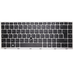 CLAVIER AZERTY HP EliteBook 745 G5, 840 G5 - L14378-051 Rétroéclairé