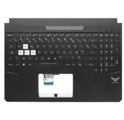 CLAVIER AZERTY RETROECLAIRE + COQUE ASUS TUF505DT, FX505, TUF565 - 90NR02D1-R31FR0 Gar.6 mois