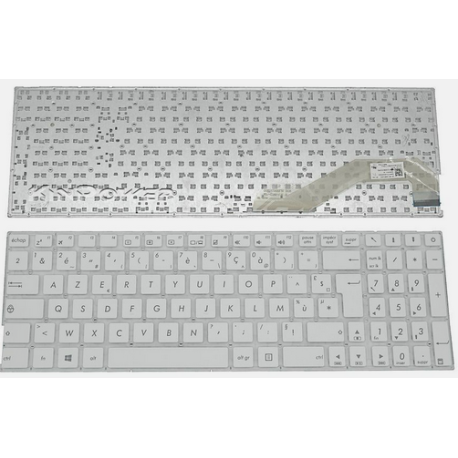 CLAVIER AZERTY BLANC ASUS...