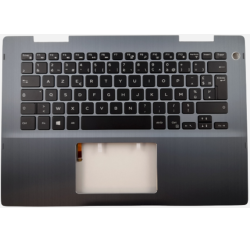 CLAVIER AZERTY RETROECLAIRE + COQUE GRISE DELL inspiron 5481, 5482, 5485, 5491 2 in 1 09VMHF -Gar.6 mois