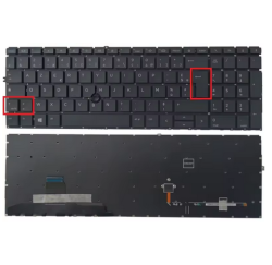 CLAVIER AZERTY ELITEBOOK 850 G7, 850 G8, 855 G7, 855 G8 - gar 1 an