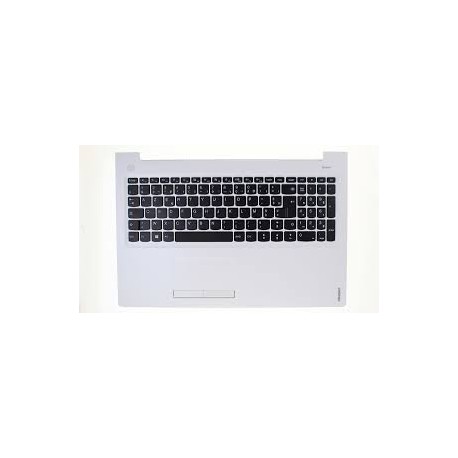 CLAVIER AZERTY NEUF + COQUE IBM LENOVO 310-15ISK  5CB0L80863 Blanc