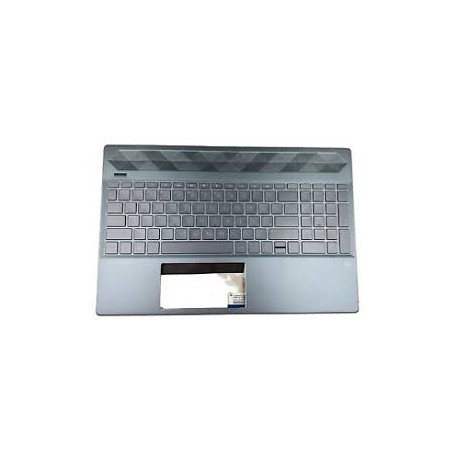 CLAVIER AZERTY + COQUE BLEUE HP 15-CS 15-CW - L49391-051