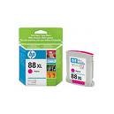 CARTOUCHE HP MAGENTA No88 - 17ML