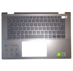 CLAVIER AZERTY RETROECLAIRE + COQUE DELL INSPIRON 14 54000, 5406 2in1 - 0X46H3+0P7F2D