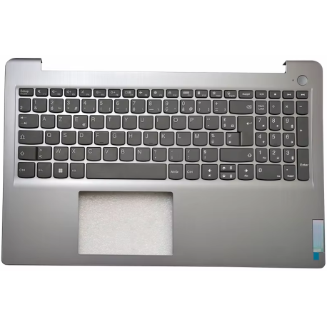 CLAVIER AZERTY + COQUE GRISE LENOVO ideapad 3-15ITL6 - 5CB1B69235