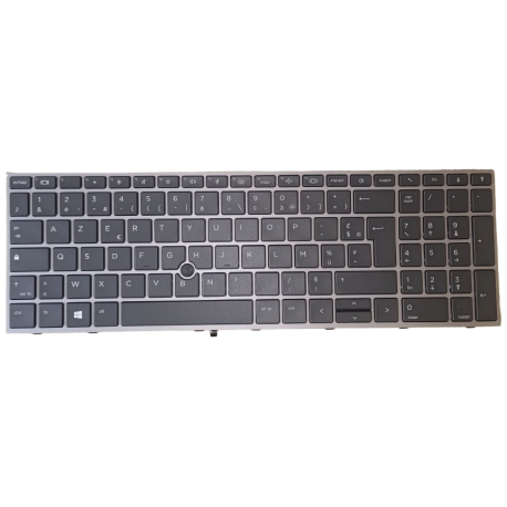 CLAVIER AZERTY RETROECLAIRE...