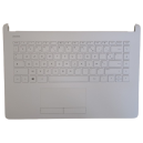 CLAVIER AZERTY + CADRE BLANC HP 14-BS, 17-BW - 925308-051