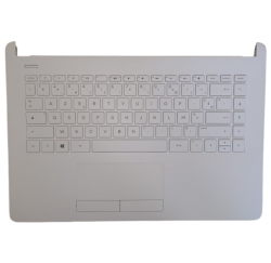 CLAVIER AZERTY + CADRE BLANC HP 14-BS, 17-BW - 925308-051