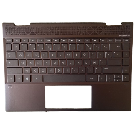 CLAVIER AZERTY + COQUE NOIRE HP X360 13-AG - L19586-051 Gar 6 mois