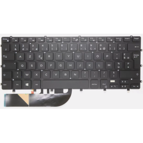 CLAVIER AZERTY RETROECLAIRE...