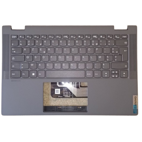 ENSEMBLE CLAVIER AZERTY + COQUE NOIRE  LENOVO Yoga Slim 7 14ARE05 - 5CB0Y85470