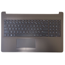 CLAVIER AZERTY + COQUE HP 15-DA, 15-DB - L20386-051