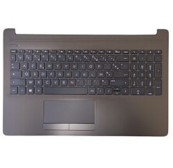 CLAVIER AZERTY + COQUE HP 15-DA, 15-DB - L20386-051