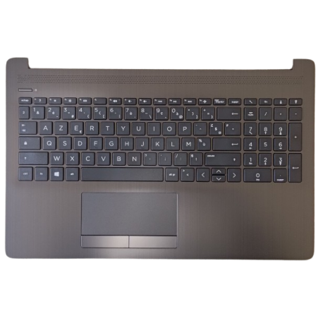 CLAVIER AZERTY + COQUE HP 15-DA, 15-DB - L20386-051