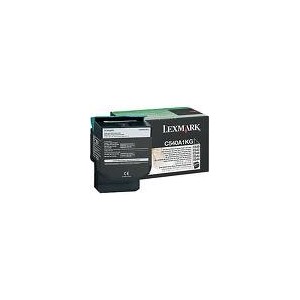 TONER LEXMARK NOIR C540/C543/C544/X543/X544 - 1000 pages - C540A1KG