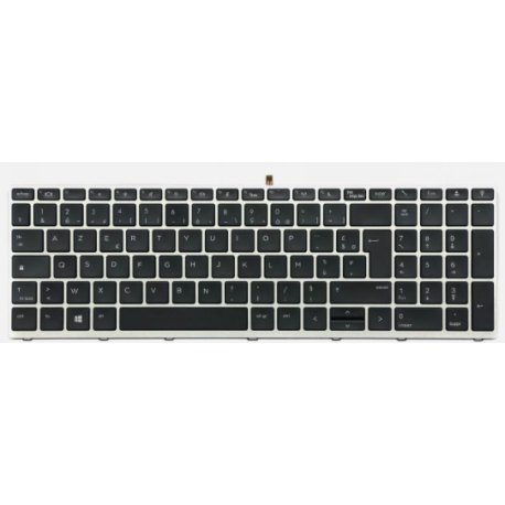CLAVIER RETROECLAIRE HP Probook 650 G4, 655 G4 - L09595-051 Gar 6 mois