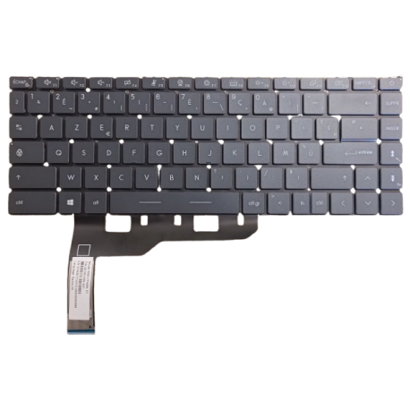 CLAVIER AZERTY RETROECLAIRE...