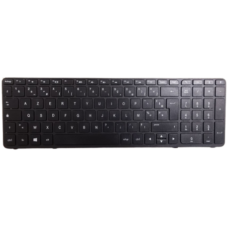 CLAVIER AZERTY NEUF HP Pavilion 15-D, 15-E, 15-N - 719853-051 - 708168-051 - Avec Grille