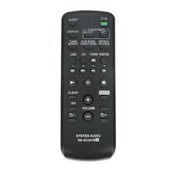TELECOMMANDE COMPATIBLE SONY CMT-BX30R CMT-BX5 CMT-CPZ2 - A1544869A  RM-SCU37B