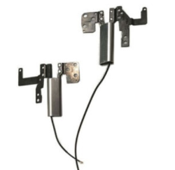 KIT CHARNIERES LENOVO Yoga 730-13IKB 81CT, 730-13IWL - 5H50Q95837 Gris