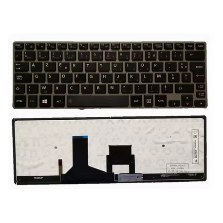 CLAVIER AZERTY RETROECLAIRE Toshiba Portege Z30-C, Z30-B  NSK-V16BN G83C000G55IT