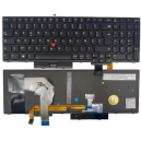 CLAVIER AZERTY RETROECLAIRE IBM LENOVO ThinkPad T570, T580, P51s, P52s  - 01HX230 SN20P41572 - Gar 1 an