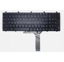 CLAVIER AZERTY NEUF MSI GT60 GT70 GT780 GT783 GX780  - V123322BK1 - S1N-3EFR281-SA